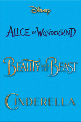 Beauty And The Beast, Cinderella & Alice In Wonderland - BD(Blu-ray English)