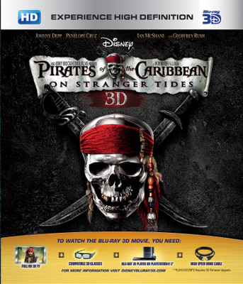 

Pirates of the Carribean 4- On Stranger tides(3D Blu-ray English)
