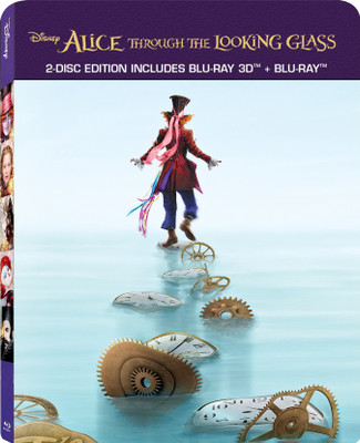 

Alice Through the Looking Glass - 3D BD Steelbook(3D Blu-ray English)