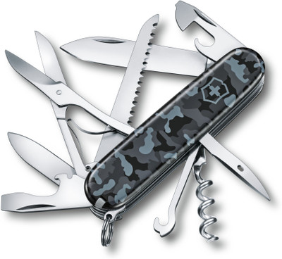 

Victorinox Huntsman Navy Camouflage 15 Multi-utility Knife(Grey)