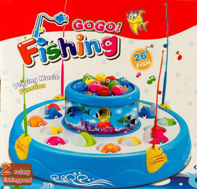 

ExaltedCollection GoGo! Fishing With Playing Music Function (Multicolor)(Multicolor)