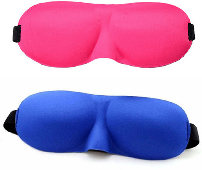

Littledesire Eye Sleeping Eye Shade(Pink, Blue), Blue;pink