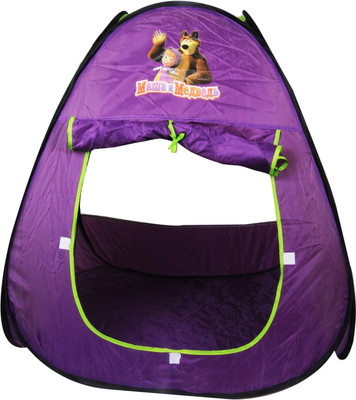 

Toys Bhoomi Masha & The Bear Play Kids Tent For Both Indoor & Outdoor Playing - Purple(Multicolor)