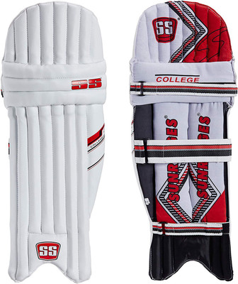 

SS College MX Batting pads Men's (39 - 43 cm) Batting Pad(White, ambidextrous)