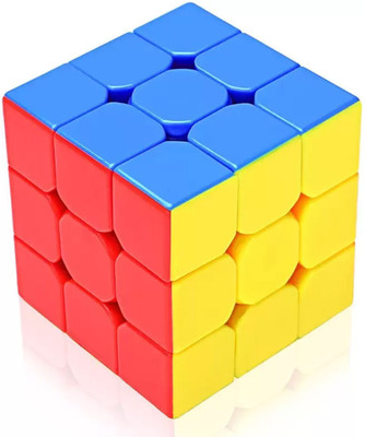 

Kidzoo Cube 3x3 Puzzle Extra Smooth High Speed Sticker less Cube Toy(1 Pieces)