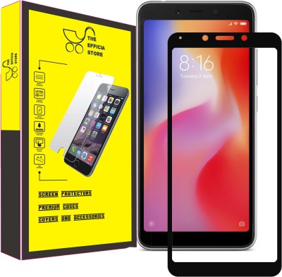 Efficia Edge To Edge Tempered Glass for Mi Redmi 6A(Pack of 1)