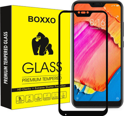 Boxxo Edge To Edge Tempered Glass for Mi Redmi 6 pro(Pack of 1)