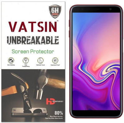 Vatsin Screen Guard for Samsung Galaxy J6 Plus(Pack of 1)