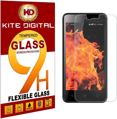 KITE DIGITAL Tempered Glass Guard for Reliance Jio LYF Flame 4(Pack of 1)