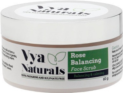 

Vya Naturals Rose Face Scrub(60 g)
