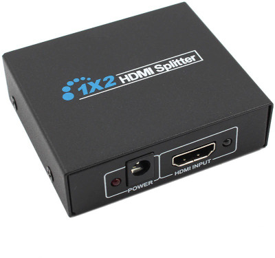 

smacc hdmi Splitter 2 port Media Streaming Device(Black)