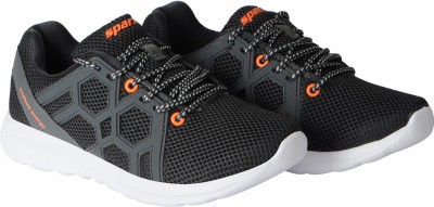 Sparx Sports Mesh Running Shoes For Men(Orange, Grey , 8)