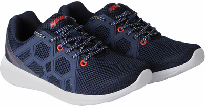 Sparx SM 421 Running Shoes For Men(Navy, Red , 10)