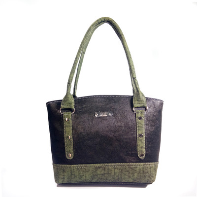 

OLEBEST Girls Casual Black PU Hand-held Bag