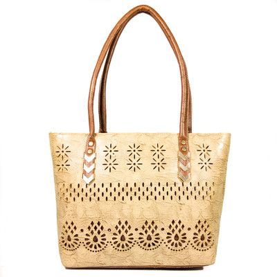 

OLEBEST Girls Casual Beige PU Shoulder Bag