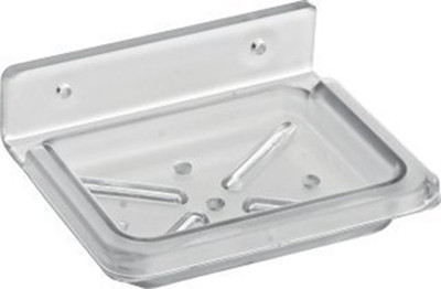 

Spiry Abs Heavy Plastic Unbreakable Soap Dish Soap Holder(CLEAR)