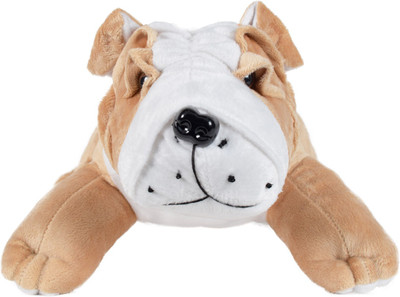 

Ultra Cute Bull Dog Soft Toy - 18 inch(Camel Brown)