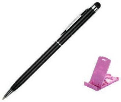 

OLECTRA UNIVERSAL MOBILE STAND HOLDER WITH 2 In 1 Ball Pen For Touch Screen Mobile Phones And Tablets All Smart Phones Stylus (Multicolor) Stylus(Multicolor)