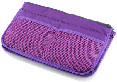 Divinext Travel Handbag Organizer(Purple)