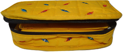 NavRup Handworks Cosmetic Pouch(Yellow)