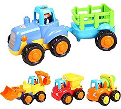 

HUILE FRATELLI Unbreakable Engineering car toy set(Multicolor)