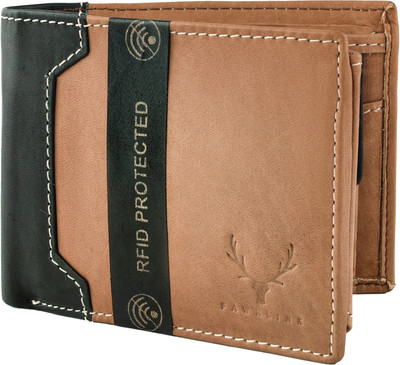 

FAWNLINK Men Multicolor Genuine Leather Wallet(7 Card Slots)