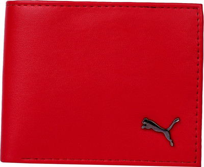 

Puma Men Casual, Formal Red Genuine Leather Wallet(3 Card Slots)