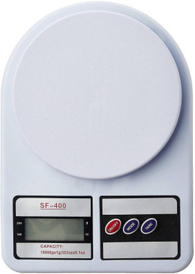 

ETEKCITY 1gm to 10kg Electronic Kitchen Weighing Scale (White) Weighing Scale(White)