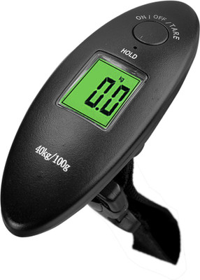 

Desi Rang Luggage Weighing Scale Digital Portable machine Hanging upto 40 Kg Weighing Scale(Black)