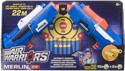 

Buzz Bee Air Warriors Merlin 2 Pack : / 6 Pieces
