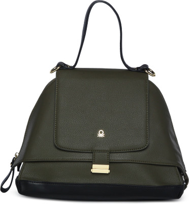 

United Colors of Benetton 18A6WBAG5518I Waterproof Sling Bag(Green, 4 inch)