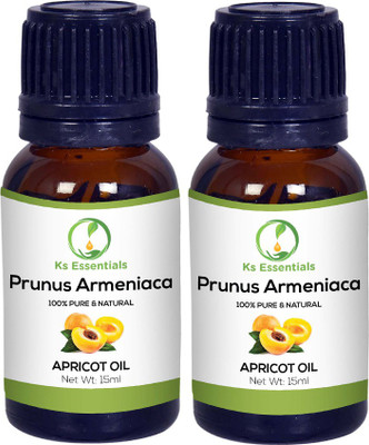 

Ks Essentials 100% Pure & Natural Therapeutic Grade Apricot Carrier Oil (15ml) Each(15 ml)