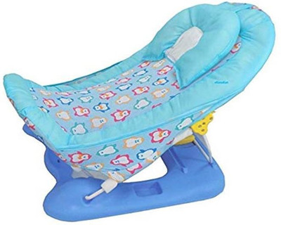 

BLACK CAT INC Kid's Large Comfort Baby Bather/Bath Tub - Blue Baby Bath Seat(Blue)