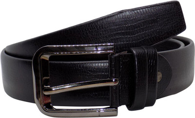 

Forty Hands Men Casual Black Artificial Leather Belt