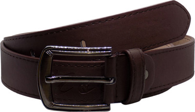 

Forty Hands Men Casual Brown Artificial Leather Belt