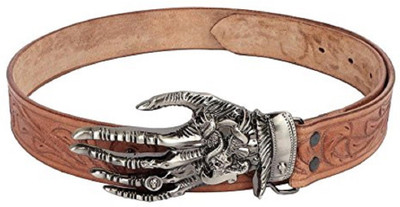 

SRI Men Brown Genuine Leather Belt