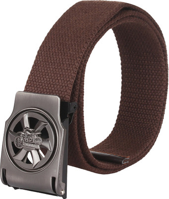 

S N Group Men Casual Grey Canvas Reversible Belt