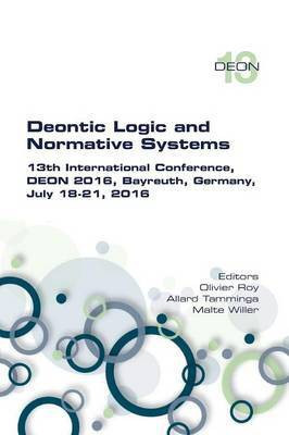 Deontic Logic and Normative Systems. 13th International Conference, DEON 2016(English, Paperback, unknown)