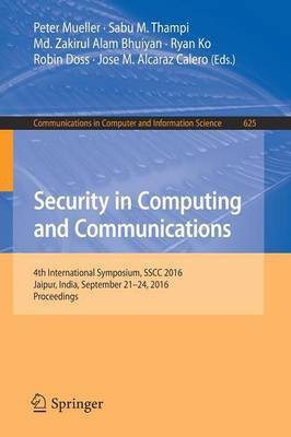 Security in Computing and Communications(English, Paperback, unknown)