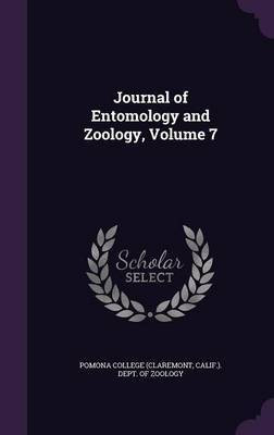 Journal of Entomology and Zoology, Volume 7(English, Hardcover, unknown)