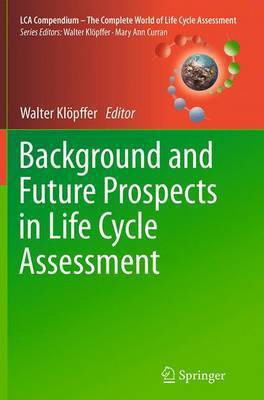 Background and Future Prospects in Life Cycle Assessment(English, Paperback, unknown)