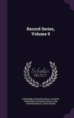 Record Series, Volume 9(English, Hardcover, unknown)