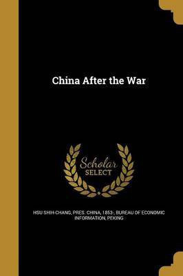China After the War(English, Paperback, unknown)