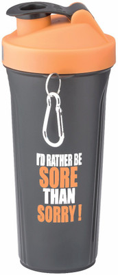 ONLINE CHOICE Bottle For Gym 900 ml Shaker(Pack of 1, Orange)