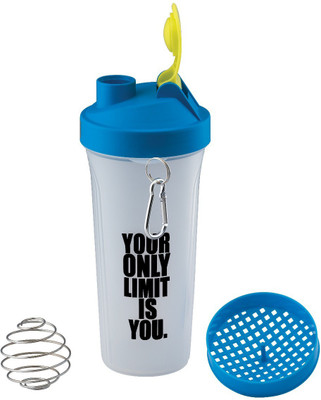 

ONLINE CHOICE Shaker Bottle For Gym 900 ml Shaker(Pack of 1, White)