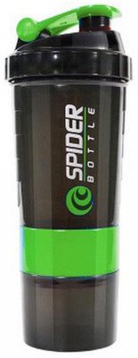 

eWorld SPIDER 500 ml Shaker(Pack of 1, Green), Spider green