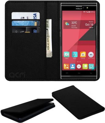 ACM Flip Cover for Xolo Black 1x(Black, Cases with Holder, Pack of: 1)