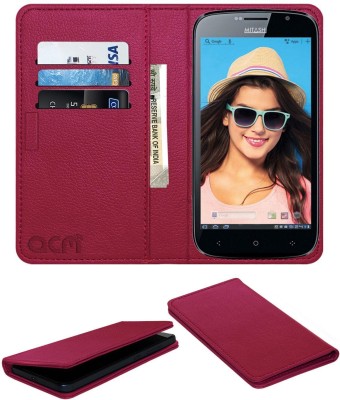ACM Flip Cover for Mitashi Ap102(Pink, Cases with Holder, Pack of: 1)