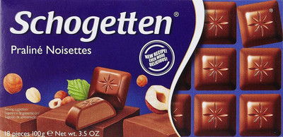 

schogetten Praline Noisettes Bars(Pack of 3, 300 g)