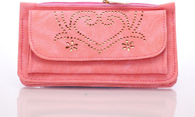 

VIRUSHKA Casual Pink Clutch
